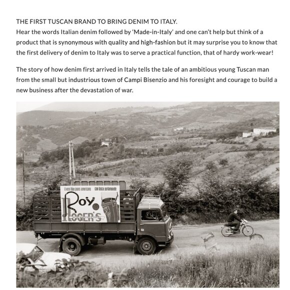 RARE Handmade Italian Roy Rogers Vintage Jeans - Picture 15 of 16